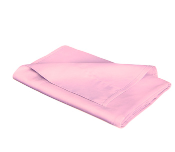 Prześcieradło satynowe bez gumki Fleuresse Colours 9100-4070 Różowy