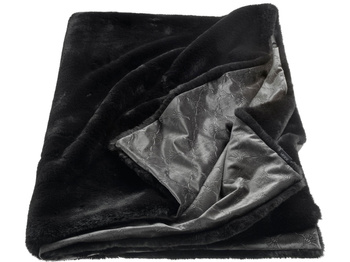 Koc futrzany JOOP! Smooth 70692 002 130x170 Black