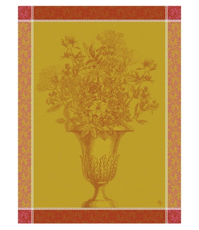 Ściereczka kuchenna Le Jacquard Français Floraison Uni Gerbera