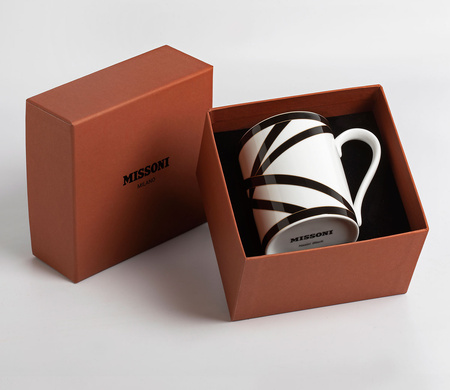 Kubek Missoni Nastri Black Luxury Box