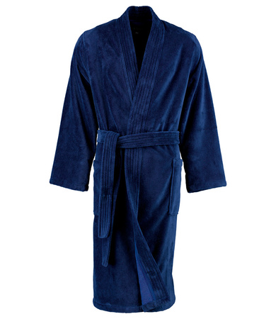 Szlafrok męski kimono Cawö 800-11 Nachtblau 46-60