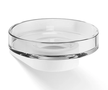 DECOR WALTHER CENTURY WSS mydelniczka ścienna kryształ gladki/ biały