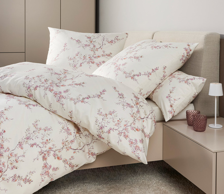 Pościel satyna bawełniana Janine Milano 45104-01 Rosa