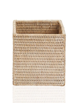 DECOR WALTHER BASKET BOD pojemnik bez przykrywki rattan jasny