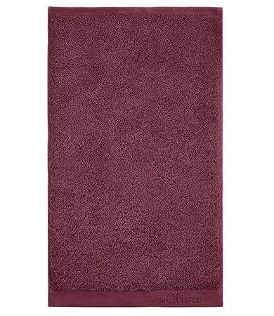 Ręcznik bawełniany s.Oliver Uni 1512-440 Beere