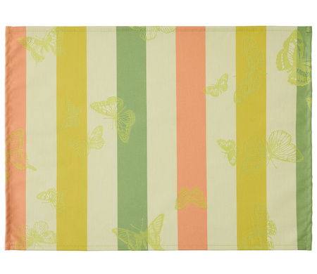 Podkładki na stół Le Jacquard Français Bal Des Papillons Citrus 4 szt.