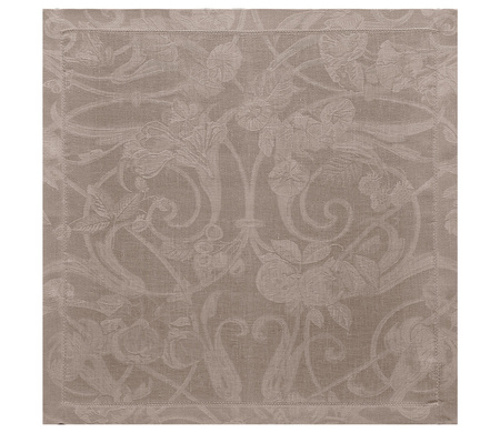 Serwetki lniane Le Jacquard Français Tivoli Poivre Gris 4 szt.