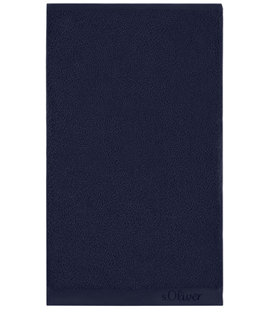 Ręcznik bawełniany s.Oliver Uni 1512-660 dunkelblau