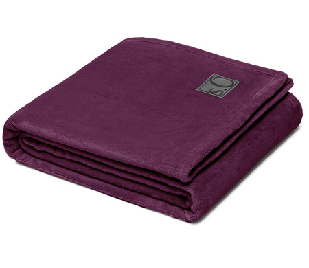 Koc s.Oliver Kuschelsoft 3638-503 150x200 fioletowy