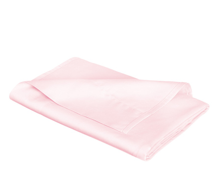 Prześcieradło satynowe bez gumki Fleuresse Colours 9100-4040 Jasny Róż