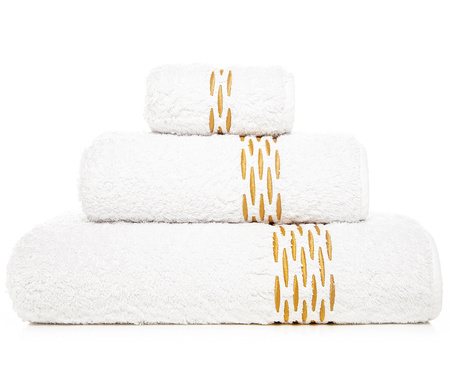 Ręcznik Graccioza Alhambra 800 g/m²20003 White/Gold