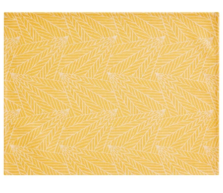Podkładki na stół Le Jacquard Français A La Carte Feuilles Citron 4 szt.