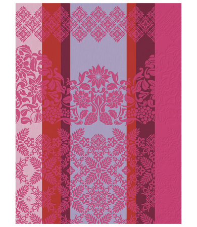 Ściereczka kuchenna Le Jacquard Français Mumbai Fuchsia