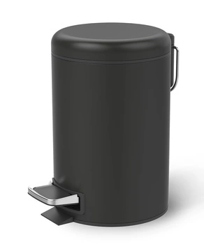 DECOR WALTHER TE 35 kosz z pedałem czarny / mat