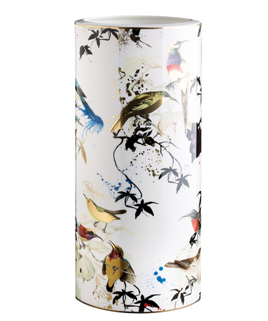 Wazon wysoki Roberto Cavalli Garden's Birds 36 cm