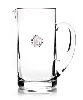 Dzbanek do wody Roberto Cavalli Monogramma Platin