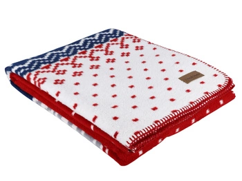 Eskimo koc Titlis H1236-550 150x200 red/blau