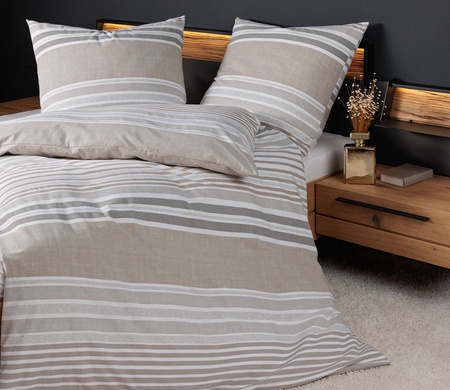 Pościel flanelowa Janine Davos 65169-07 Sand