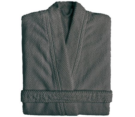 Szlafrok kimono unisex Graccioza Bee Waffle 20766 Storm S-XL