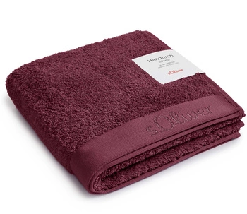 Ręcznik bawełniany s.Oliver Uni 1512-440 Beere