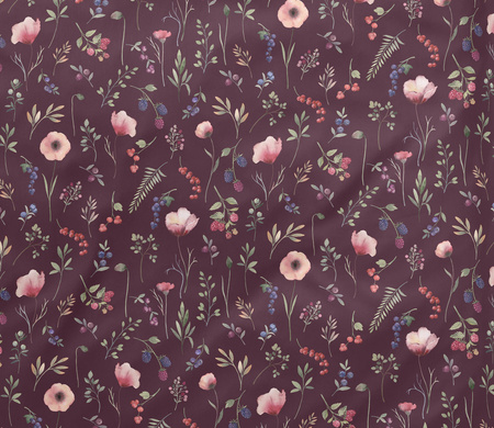 Pościel satyna bawełniana Elegante Sorbet 24555-1 Beere