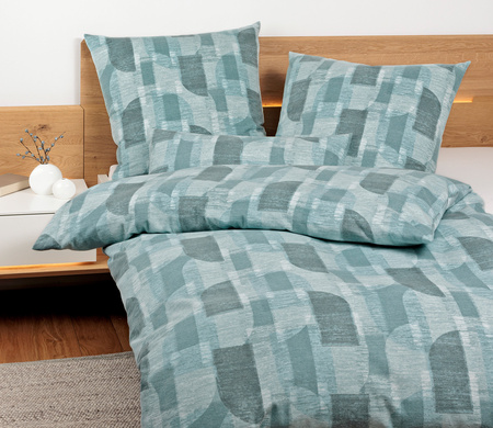 Pościel flanelowa Janine Chinchilla S 78070-06 Selbei Jade