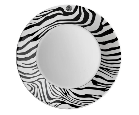 Talerz do zupy Roberto Cavalli Zebrage, zestaw 6 szt.