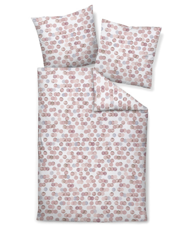 Pościel flanelowa Janine Davos 65176-01 Altrosa Beere 