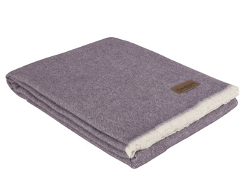 Koc wełniany Eskimo Switzerland Venezia H4363-870 130x180 Juneberry