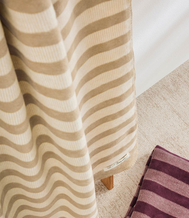 Koc s.Oliver 2642-300 150x200 beżowy