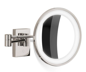 Lusterko kosmetyczne ścienne Decor Walther BS 40 LED nikiel