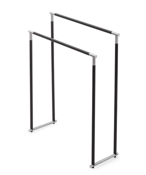 Decor Walther CLUB HT stojak na ręczniki czarny/chrom