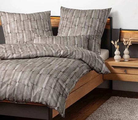 Pościel satyna bawełniana Janine Milano 45121-07 Braun Mocha