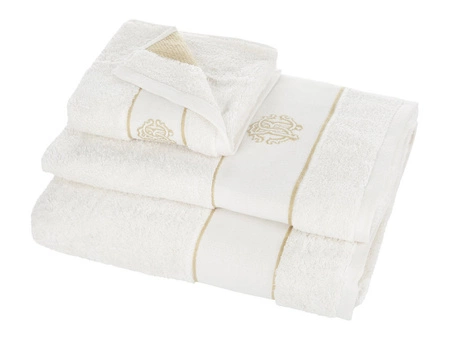 Ręcznik Roberto Cavalli Home Gold New 810 Ivory