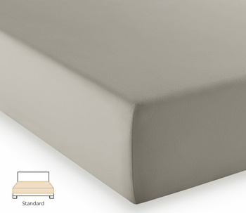 Prześcieradło jersey Fleuresse Comfort 1117-9021 Szary