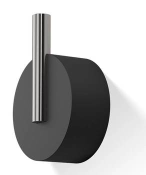 DECOR WALTHER STONE WHK wieszak S czarny/stal mat