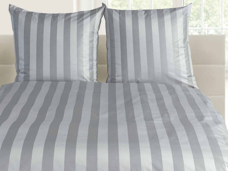 Pościel mako-adamaszek Curt Bauer Como 2044-1808 Pearl Gray