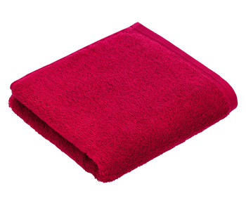 Ręcznik Vossen Vegan Life 3680 kirschrot