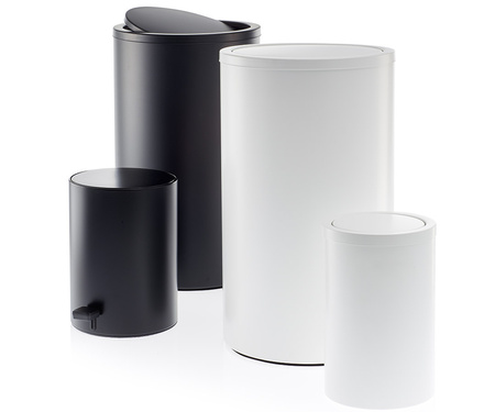 Kosz na pranie Decor Walther DW 121 biały mat