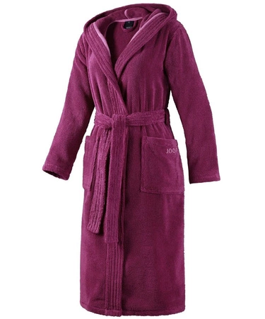 Szlafrok damski z kapturem JOOP! 1649-207 XS-XL Beere