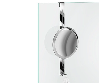 DECOR WALTHER lusterko kosmetyczne na kabinę prysznicową HANG UP 5X chrom