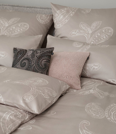 Pościel satyna bawełniana JOOP! Paisley 4120-07 Taupe