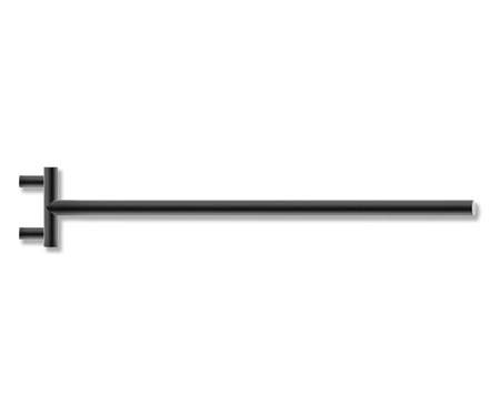 Wieszak na ręcznik Decor Walther MK HTH 1 czarny