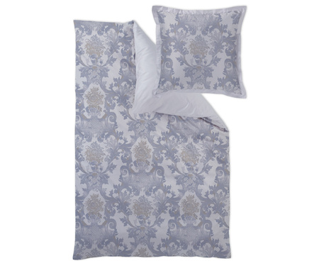 Pościel mako-adamaszek Curt Bauer Louis XIV 2476-1098 Royal Blue