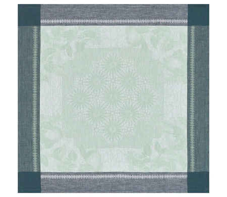 Serwetki lniane Le Jacquard Français Jardin d'Orient Fontaine 4 szt.