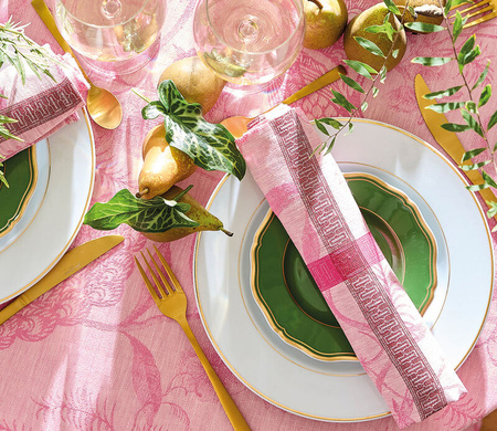 Serwetki lniane Le Jacquard Français À L'orangerie Magnolia 4 szt.
