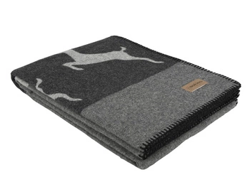 Eskimo koc wełniany Sedrun H43D7-170 140x180 grey