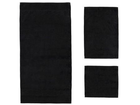 Ręcznik Cawö Noblesse 1001-906 czarny