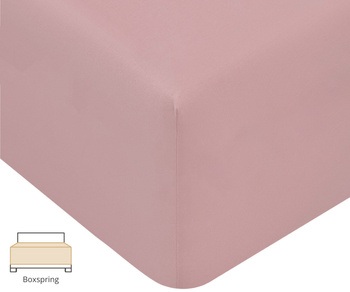 Prześcieradło na wysoki materac Formesse Bella Donna Premium Alto 565 Brudny Róż