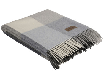 Koc wełniany Eskimo Switzerland Murren H43J3-320 130x180 Blue